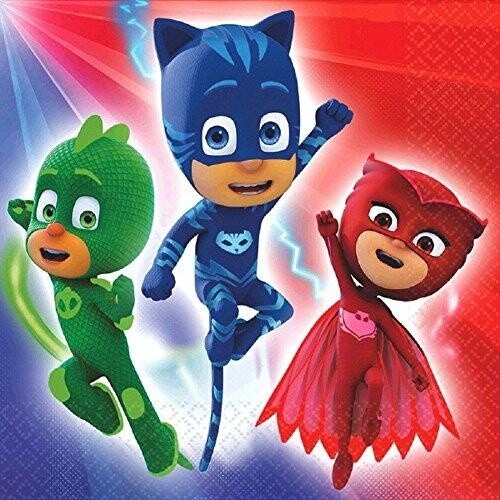 Napkins-LN-PJ Masks-16pk-2ply