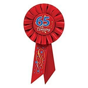 Award ribbon - 65th