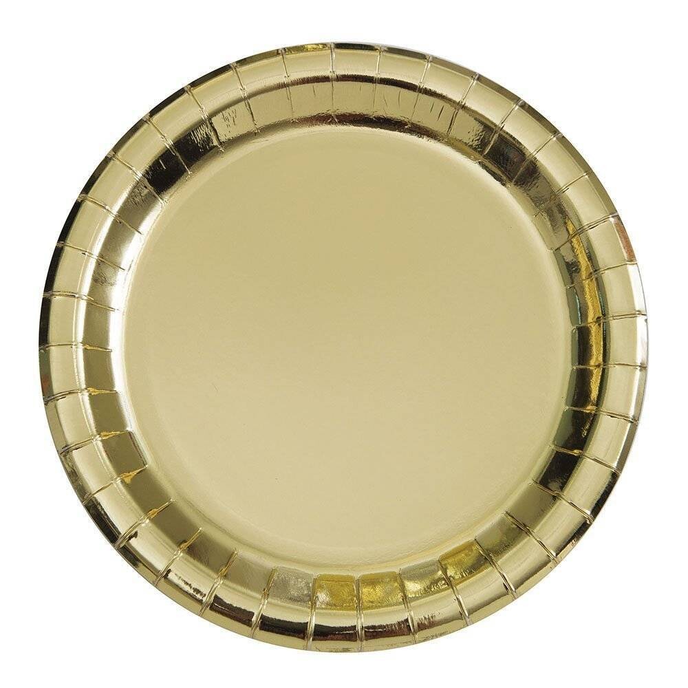 Plates-LN-Gold Foil-8pk