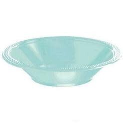 Bowls-Robin&#39;s Egg Blue-20pkg-12oz-Plastic