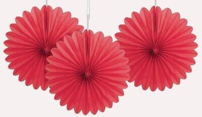 Paper Fan - Red