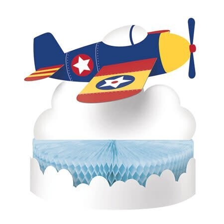 Centerpiece- Lil&#39; Flyer Aiplane- 1pk