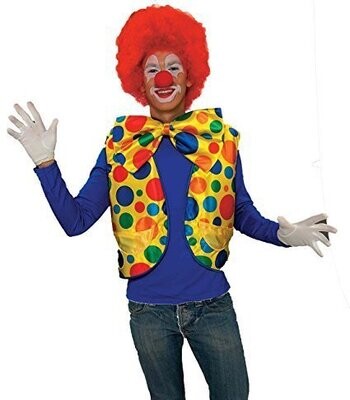 Clown Vest-Adult Size Chest 42