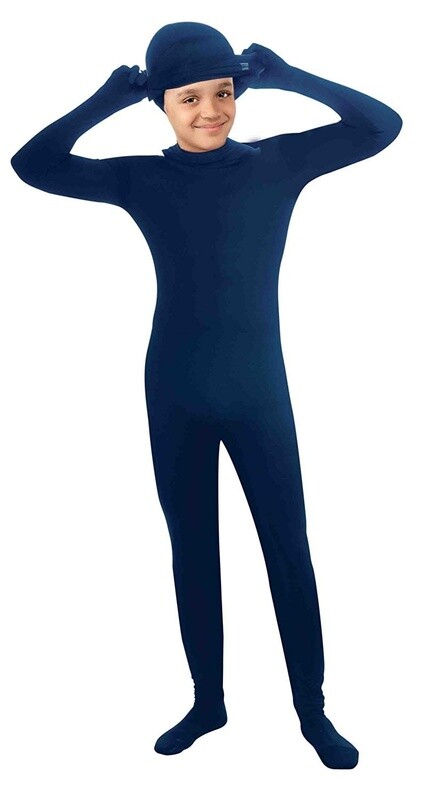 Costume-I&#39;m Invisible-Blue-Child Medium