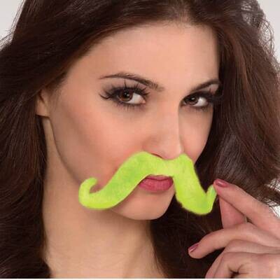 Moustache-Glow in the Dark