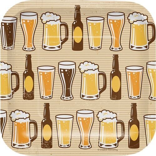 Plates Bev - Beers and Cheers- Discontinued