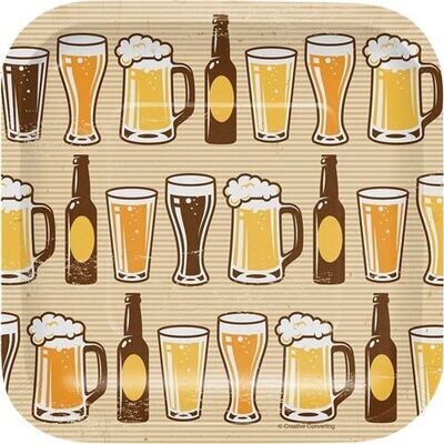 Plates Bev - Beers and Cheers- Discontinued