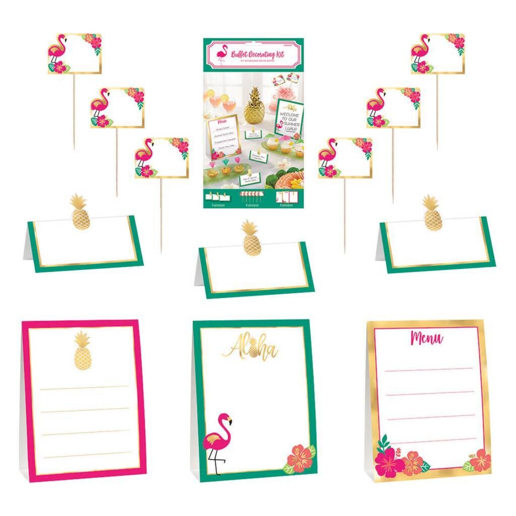 Buffet Decorating Kit- Aloha