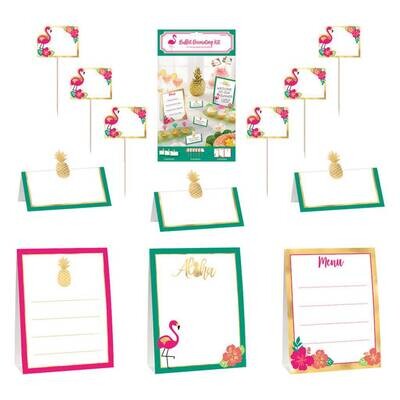 Buffet Decorating Kit- Aloha
