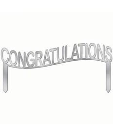 Cake Topper - Congratulations