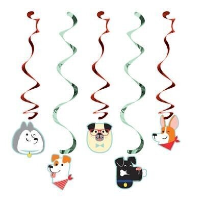 Dizzy Danglers- Dog Party- 5pk