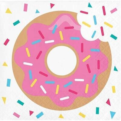 Napkins - BEV - Donut Time - 16pk - 2ply