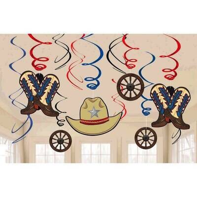 Swirl Decorations - Western