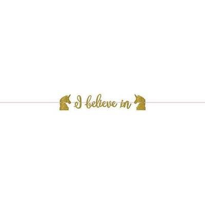 Glitter Banner- Unicorn