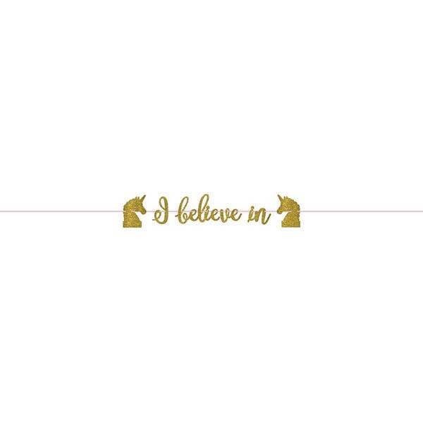 Glitter Banner- Unicorn