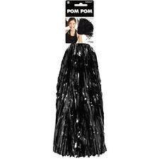 Cheerleader Pom Poms Black