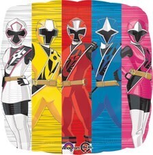 Foil Balloon - Power Rangers