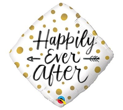 Foil Balloon- Happily Ever After- 18&quot;