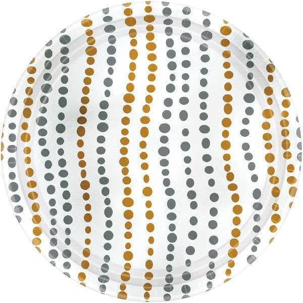 Plates BEV - Modern Dot Metallic