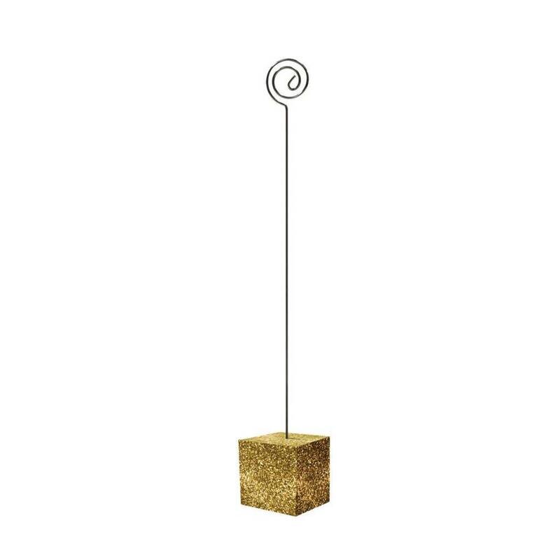 Table Card Holder- Gold- Glitter