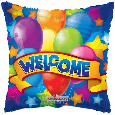 Foil-Welcome/Balloons/Stars