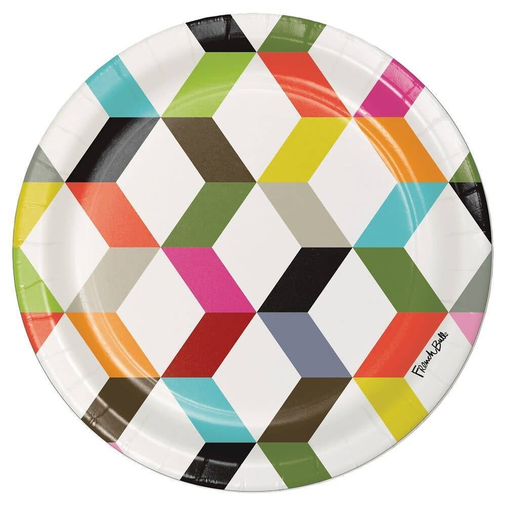 Beverage Paper Plates- Ziggy (10 ct)