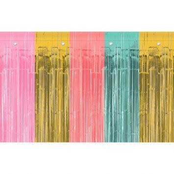 Door Curtain - Pastel Foil