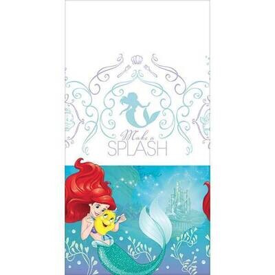 Table Cover-Little Mermaid Ariel-54&#39;&#39;x96&#39;&#39;-Plastic