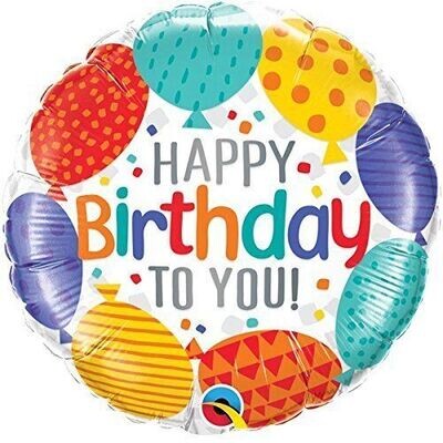 Foil Balloon-Happy Birhtday to You!-18&#39;&#39;