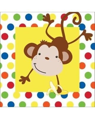 Napkins LN - Monkey