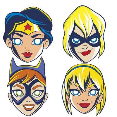 Masks - DC Super Hero Girls