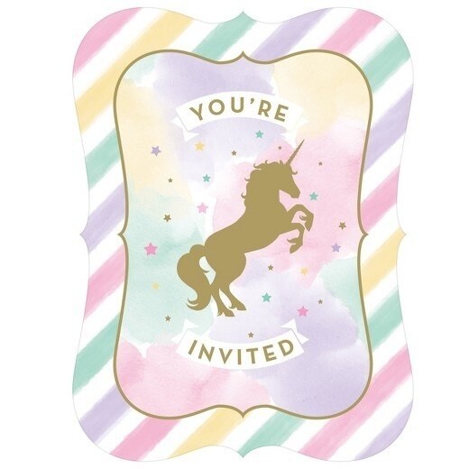 Invitations- Unicorn