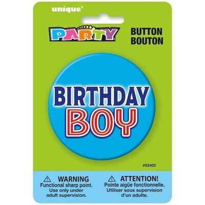 Button-Birthday Boy-1 pk