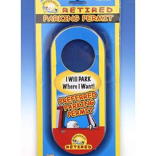 Retired parking Permit