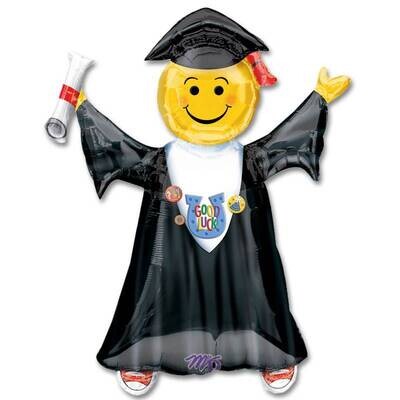Foil Balloon - Jumping Grad