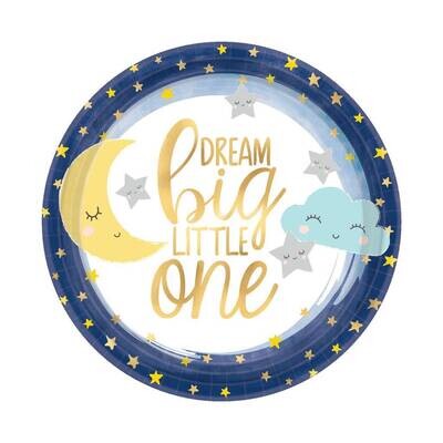 Beverage Paper Plates- Twinkle Little Star- 8pk-7&quot;