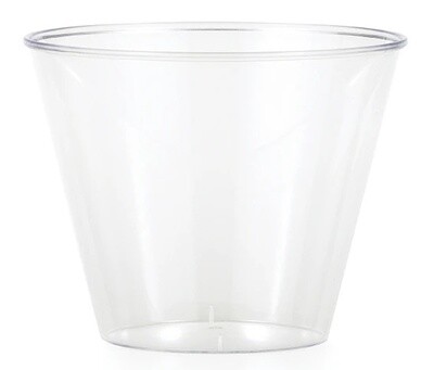 Plastic Tumblers - Clear 9oz