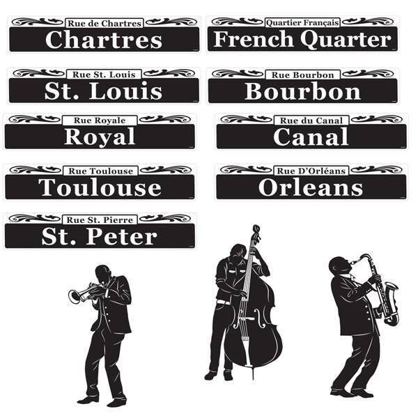 Cutouts - Mardi Gras