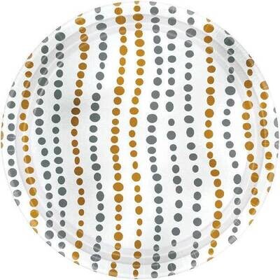 Plates BEV - Modern Dot Metallic