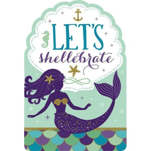 Invites - Mermaid
