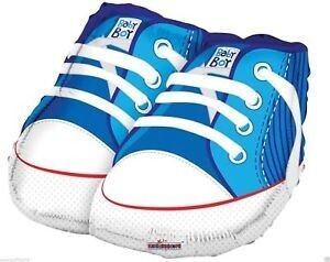 Foil Balloon - Baby Boy Sneakers 18&quot;