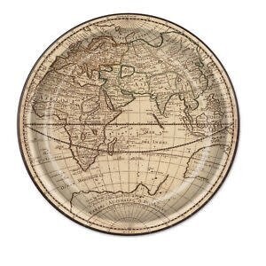 Plates LN - Around The World (8PK)