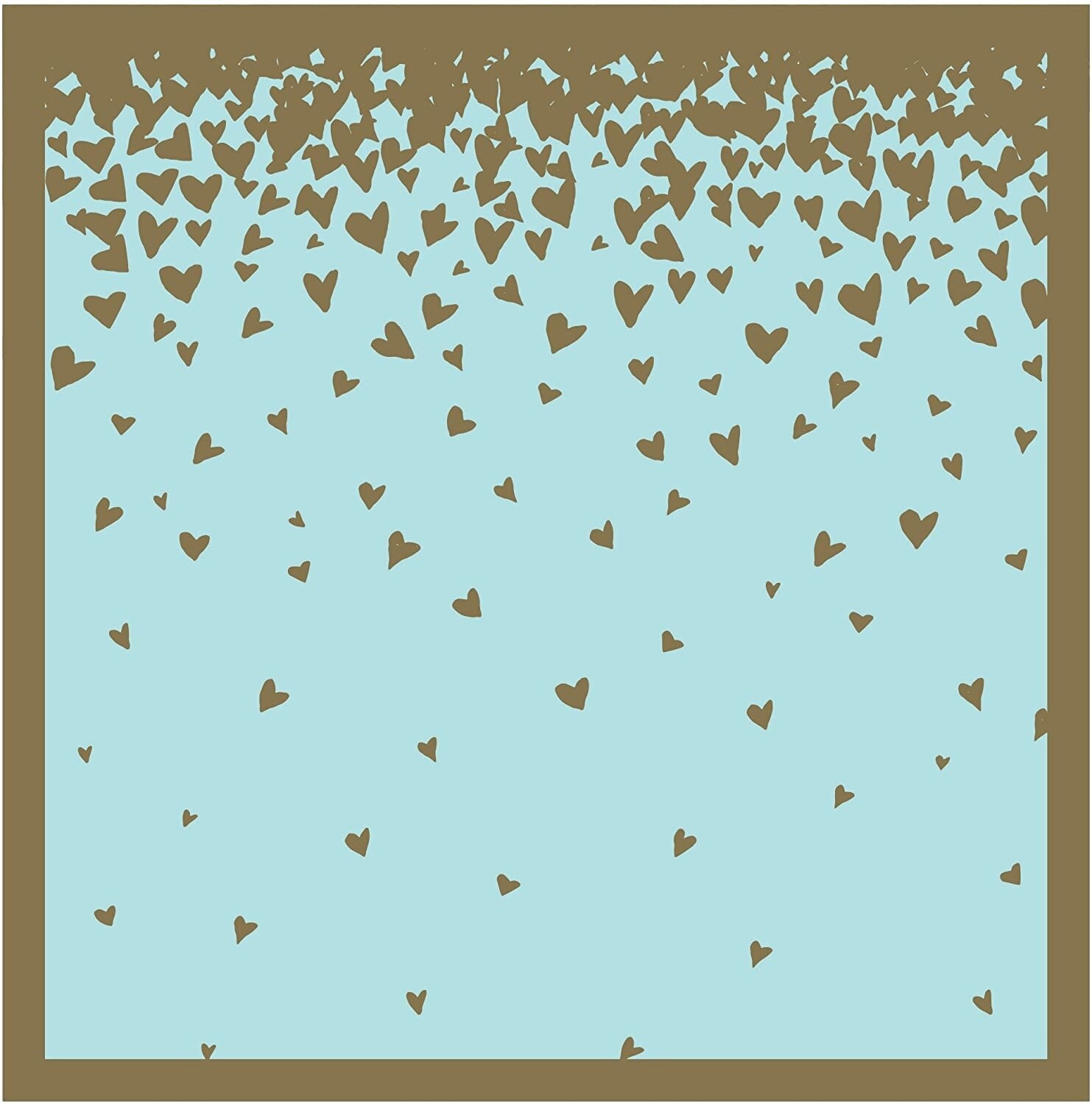 Luncheon Napkins- Gilded Geo- Hearts- 16pk-3ply