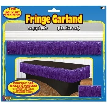 Fringe Garland Purple