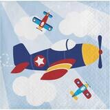 Beverage Napkins- Lil&#39; Flyer Airplane- 16pk/2ply