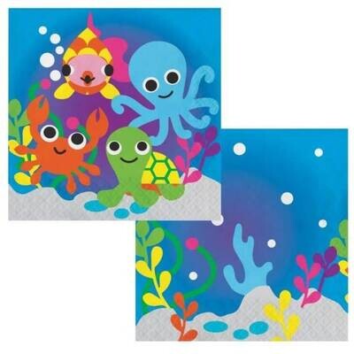Luncheon Napkins-Juvi Ocean- 20pk (3ply)
