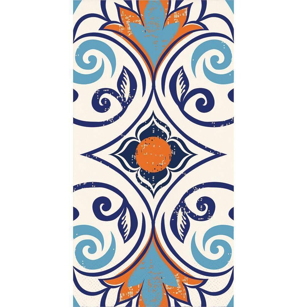 Napkins- Guest Towels- Moroccan Tile/Vintage- 16pk-3ply