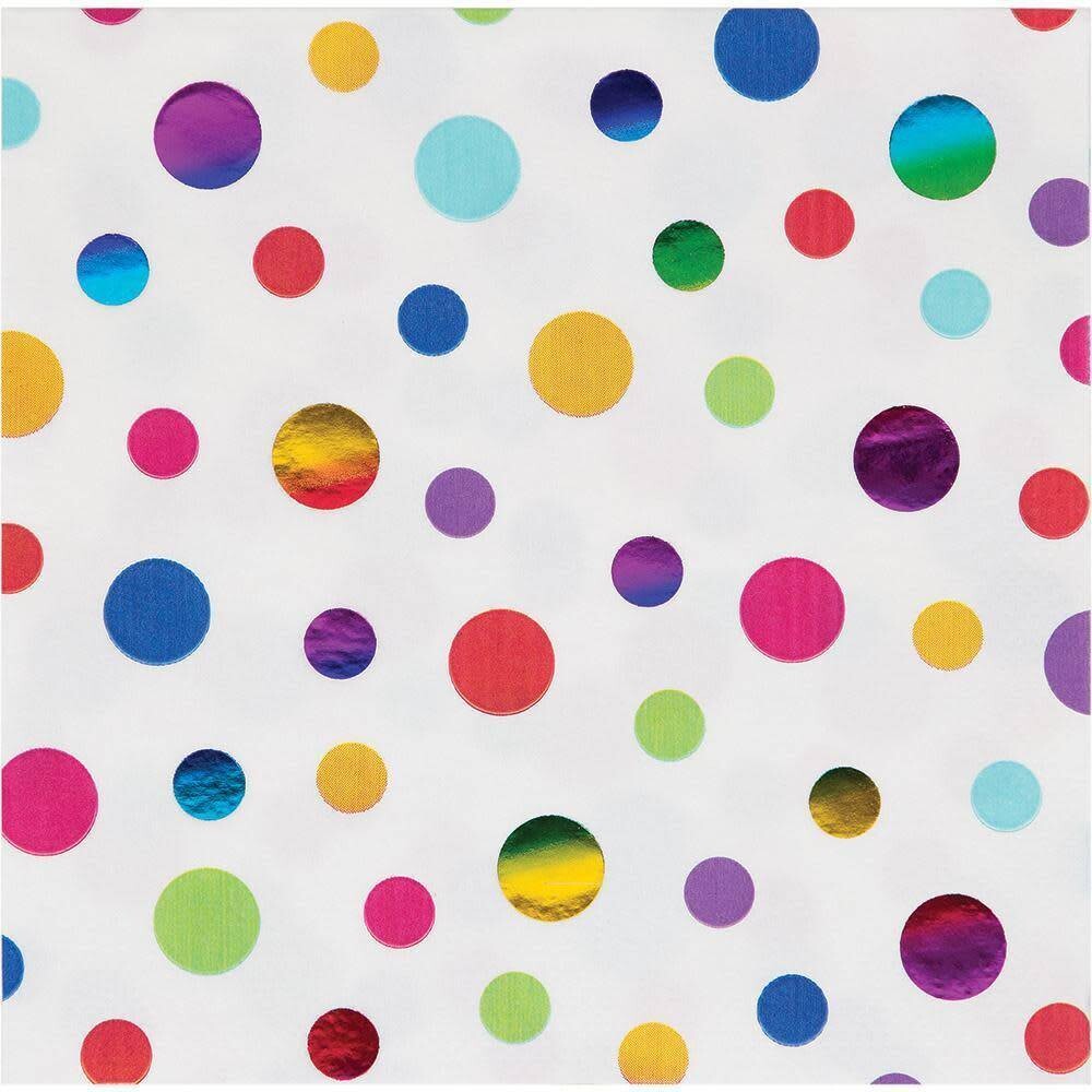 Napkins LN - Rainbow Foil  (16PK)- Discontinued
