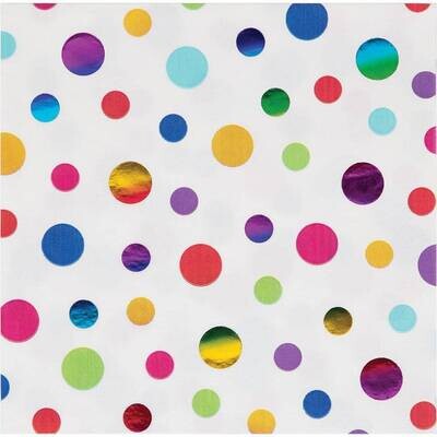 Napkins LN - Rainbow Foil  (16PK)- Discontinued