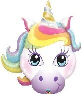 Foil Balloon-Rainbow Unicorn